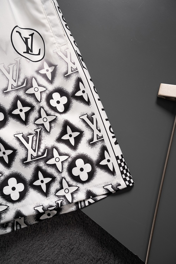 ブランドハーフパンツ角部分ディテール